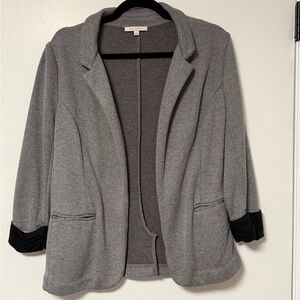 Skies Are Blue Charcoal Blazer
